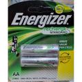 100% Original Energizer 2 x AA Rechargeable Cell Battery 2000mah. 