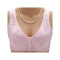 Front Open Wide Strap Non Padded Non Wired Maternity Nursing Bra Plus Size. 