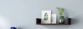 Customised U shaped floating shelves of 3 for decoration in bed room, living room, study room. 