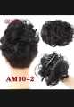 New catcher jura wig puff clip-color black. 