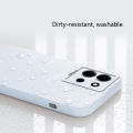 Tokifu For Infinix Note 30 Casing The New Liquid Silicone Angel Eyes Phone Case Full Anti-fall Shockproof Back Cover. 