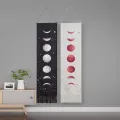 Nordic Bohemian Sun Moon Tapestry Cotton Hanging Cloth Bedroom Background Cloth Living Room Wall Cover Wall Paintings Tapestries. 