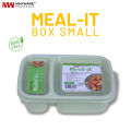 Maxware Household Meal-it Box Small 700ml, Lunch Box with two portions/Compartments, Best Meal box for Office/School/College/University, Meal it Box Small available in 4 beautiful Colors. 
