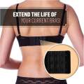 9 PCS 3 Color Women Bra Extender Strap 1-4 Hooks Replace Elastic Underwear Back Extension. 