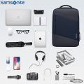 Samsonite 15.6" Lightweight Dual-compartment Stylish Backpack Water Resistant Laptop Backpack Men & Women - Blue. 