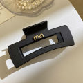 Black Large Hair Jaw Clip min Frosted Shark Clip Hair Volume High-Grade Sense Back Head Hair Clip Hair Accessories. 