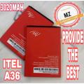 BL-29CI ORIGINAL BATTERY FOR ITEL A36, WITH 3020MAH CAPACITY, BRAND NEW BATTERY. 