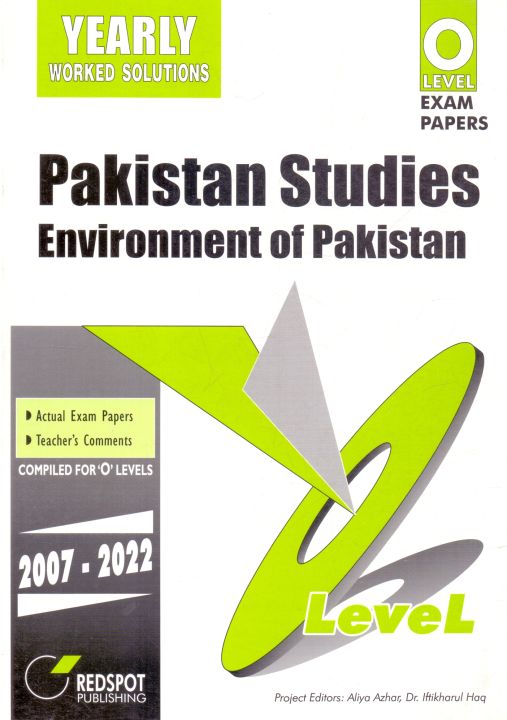 O level Pakistan Studies Environment of Pakistan 2007-2022