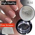 Diamond Nail Art Stamper, Jelly Silicone Stamp For French Nails RUKI Transparent Nail Art Stamping Tool. 