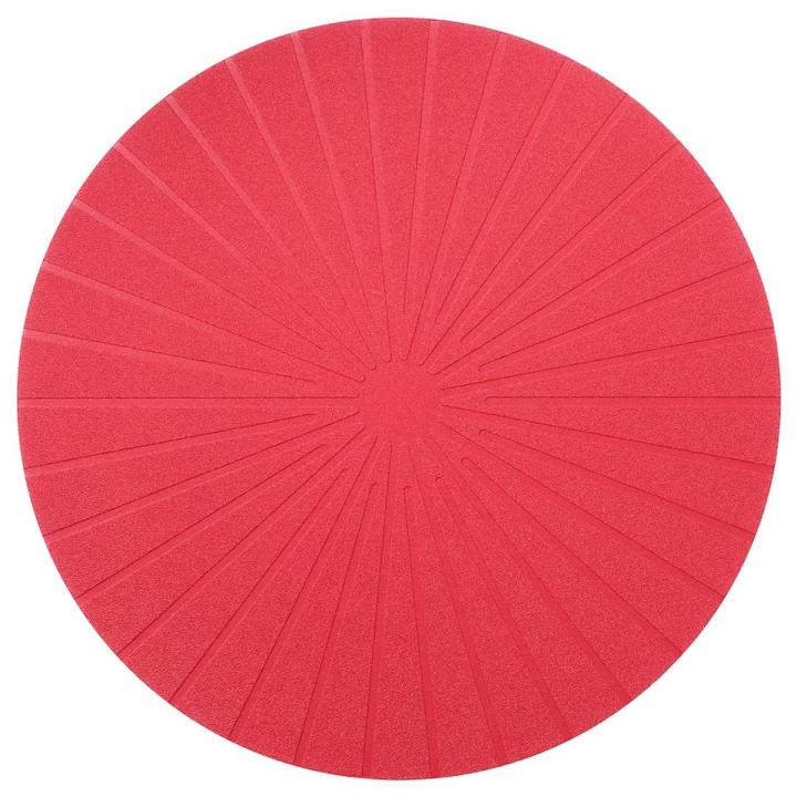 IKEA PANNÅ Place Mat - Red, 37 cm - Durable, Heat-Resistant, Easy-to-Clean Table Mat for Dining, Kitchen, and Home Décor Protection