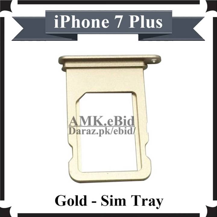 iPhone 7 Plus Replacement Sim Tray Jacket Gold
