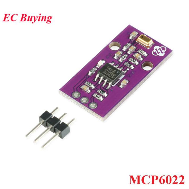 CJMCU-622 MCP6022 MIC Silicon Microphone Sound Sensor Rail-to-rail Operational Amplifier Module Simulated Output