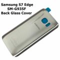 Samsung S7 Edge SM-G935F Back Glass Battery Cover Rear Door Housing Case For Samsung S7 Edge SM-G935F Back Battery Glass Cover Replacement. 