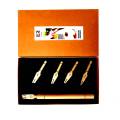 5-in-1 Detachable Tomar Qalam gift set for Urdu ,Arabic, Persians Calligraphy (2-10mm). 