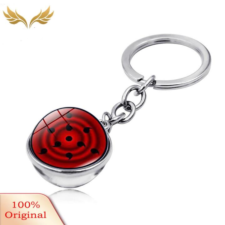 Super Key Ring Cartoon Naruto Anime Sharingan Eye Key Ring Pendant Toy
