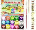 Pack Of 15 Orega Poster Color Colours Colors - 15 different shades bottles 15cc. 