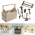 Dollhouse Tools Set Dollhouse Toolbox for Doll House Accessories Dollhouse Decoration. 