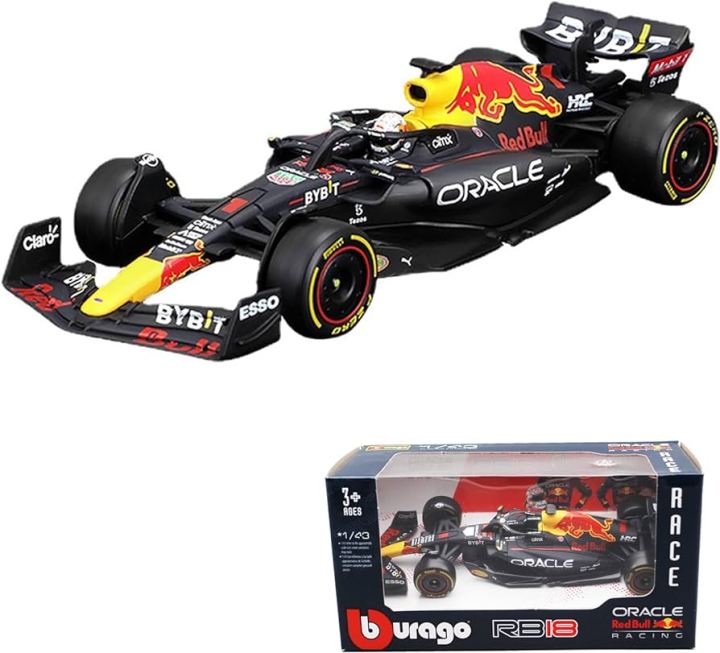 Bburago%201:43%20Red%20Bull%20Team%20F1%20Racing%20Formula%20Car%20Static%20Die%20Cast%20Vehicles%20Collectible%20Model%20Car%20-%20Image%202