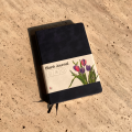 Blank Journal, Plain Notebook, Sketchbook,  Diary. 180 gram/sm Ultra Thick Paper, 112 Blank Sheets, Premium Vegan Leather Hard Cover, Pocket in the back , 2 Bookmarks and Elastic Enclosure, 100% Recycled Ivory Color Pages, Round Corners. 