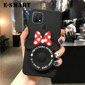 Phone Case Realme C25S / Realme C25 Back Cover Cute Cartoon Camera Stand Holder Silicone Soft Cases for Realme C25S / Realme C25 Makeup Mirror Phone Cover Case. 