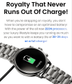 Zero® Royale Smartwatch | 2.01" AMOLED Ultra Big Screen, Bluetooth Calling, 123 Sports Modes, Health Tracking | COMES WITH 2 STRAP OPTIONS | Perfect Smartwatch for Men, Women, iOS & Android Users. 