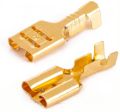 20 pcs 6 mm Electrical (Lex pin) Wire Cable Thimble Lugs Crimp Terminal Female Spade Thimble for Automobiles, Bike, Speaker, RO Water Purifier, Appliances, AC Wire Connector. 