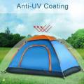 4 Person Parachute Camping Tent - Water Resistant - Multicolor. 