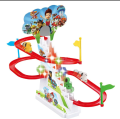 PAW PETROL Toy Electronic Rail Stairs Intelligence Toy Music Cartoon Slide Electric Climbing Stair Rail Car Toys. 