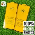 Pack of 02 - infinix Smart 8 / Smart 8 Plus - 100% Original Full coverage Tempered Glass screen Protector- Full Glue- with Cleaning Wipes. 