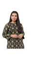 Noor Fatima’s Premium 3D Block Print Linen 2-Piece Suit for Women and Girls. 