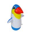Aomeidaju Inflatable Penguin Flexible Kids Swing Penguin Blow Up Toy 3D Punch Bag. 