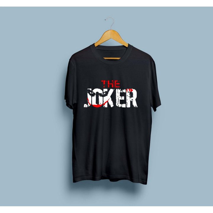 Stylish Half Sleeves The Joker T-Shirt For Men