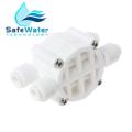 4 Way 1/4 Port Auto Shut Off Valve For RO Reverse Osmosis Water Filter System. 