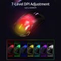 Ajazz Gaming Mouse - Wired Gaming Mouse - RGB Mouse - RGB Gaming Mouse with 8 Programmable Button - Ergonomic Wired LED Gaming Mouse - RGB LED Backlit - 10000 DPI - 6 Button - Optical Gaming Mouse - AJ358 Gaming Mouse. 