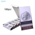 100x pcs replacement blade for Dead Skin remover corn remover Nail Art Tool perfect Pedicure Blades foot care. 