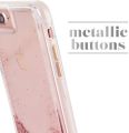 Case-Mate - iPhone 7 Case - WATERFALL - Cascading Liquid Glitter - for iPhone 7 / 6s / 6 - Rose Gold. 