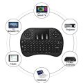 Mini Wireless Keyboard Touchpad Backlit RGB Android TV box Keyboard 2.4 Ghz Rechargeable Keyboard. 
