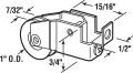 Pack of 2 Aluminum Sliding Window Wheel Window Roller- For Almunium Glass Window. 