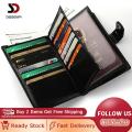 DGSenpi Driving License Card Holder Wallet Men's Large Capacity Multifunctional Bag Case Jacket Wallet. 