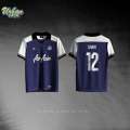 Free Custom UBOF FOOTBALL Jersey Retro Collar Jersi Bu Lelaki Unisex Polo Shirt Oversized tshirt lelaki. 