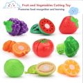 Kid Set Kitchen Pretend Play Mainan Fruit Cutting Toys Mix & Match. 
