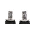 2pcs cycle bike bicycle capless bottom bracket axle crank arm bolts m8 screw NOVO. 