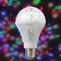 Colorful Auto Rotating RGB LED Bulb Stage Light Bulb Lighting for Party Club Home Decor Lamp - Led Disco Lights for Room Party Birthday Decoration. 
