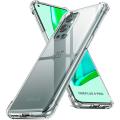 Oneplus 9 Pro 4g Case, Clear Transparent Reinforced Corners TPU Shock-Absorption Flexible Phone Cover for Oneplus 9 Pro. 