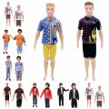DIY Doll Casual Suit Ken Doll Clothes Overcoat Fashion Suit Ken Boy Clothes Cool Outfit Daily Wear Prince Ken Sportswear Children's Gift. 