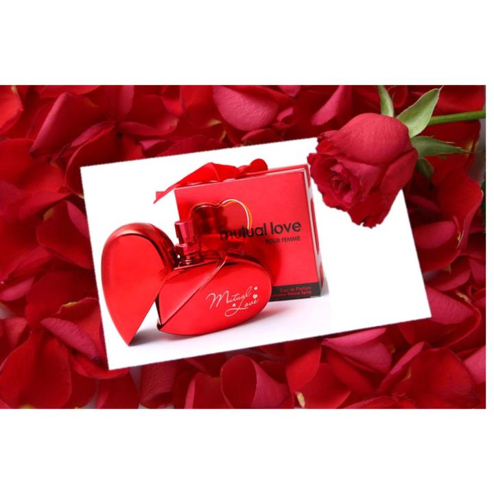 Mutual Love Perfume For Women Heart Shape Perfume Decorating Perfume 50 ml