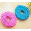 1-Pc Plastic Cloth Hanging Rope Clothesline - 5 Meters-Random color. 