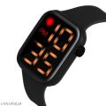 LED Sports Watch, Lightweight Digital Bracelet with Comfortable Fit and LED Display. 