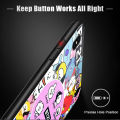 TA for Vivo Y55 / Y55S / Y55L / Y55A Back Cover Fashion BTS Tempered Glass Painting Phone Case. 