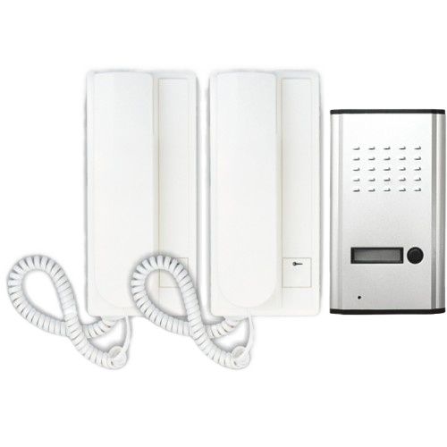 KDL 7" Video Doorbell Intercom System - RFID Access, Two-Way Audio, Night Vision (2 Monitors)